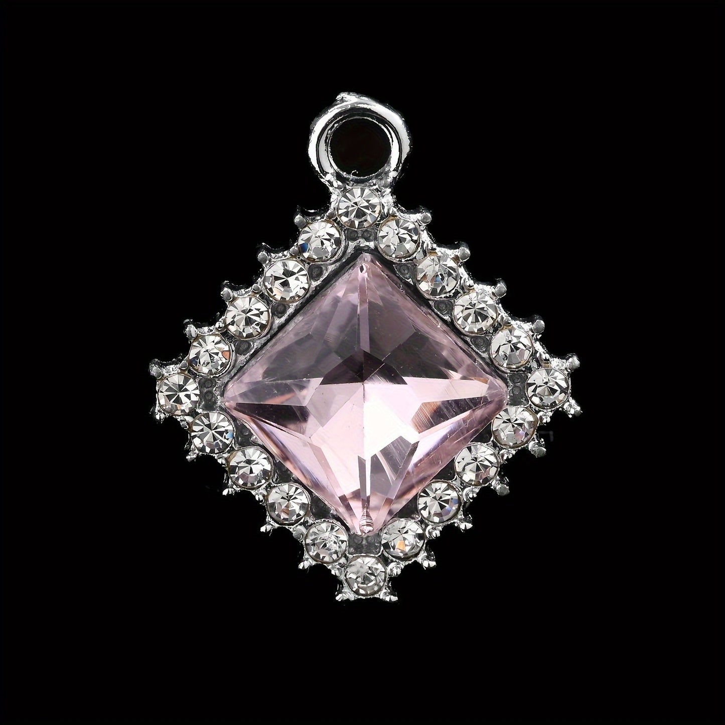 Square Alloy Pendant Set