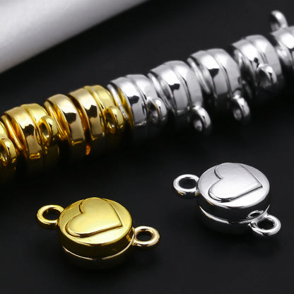 Heart Magnetic Clasp Connectors