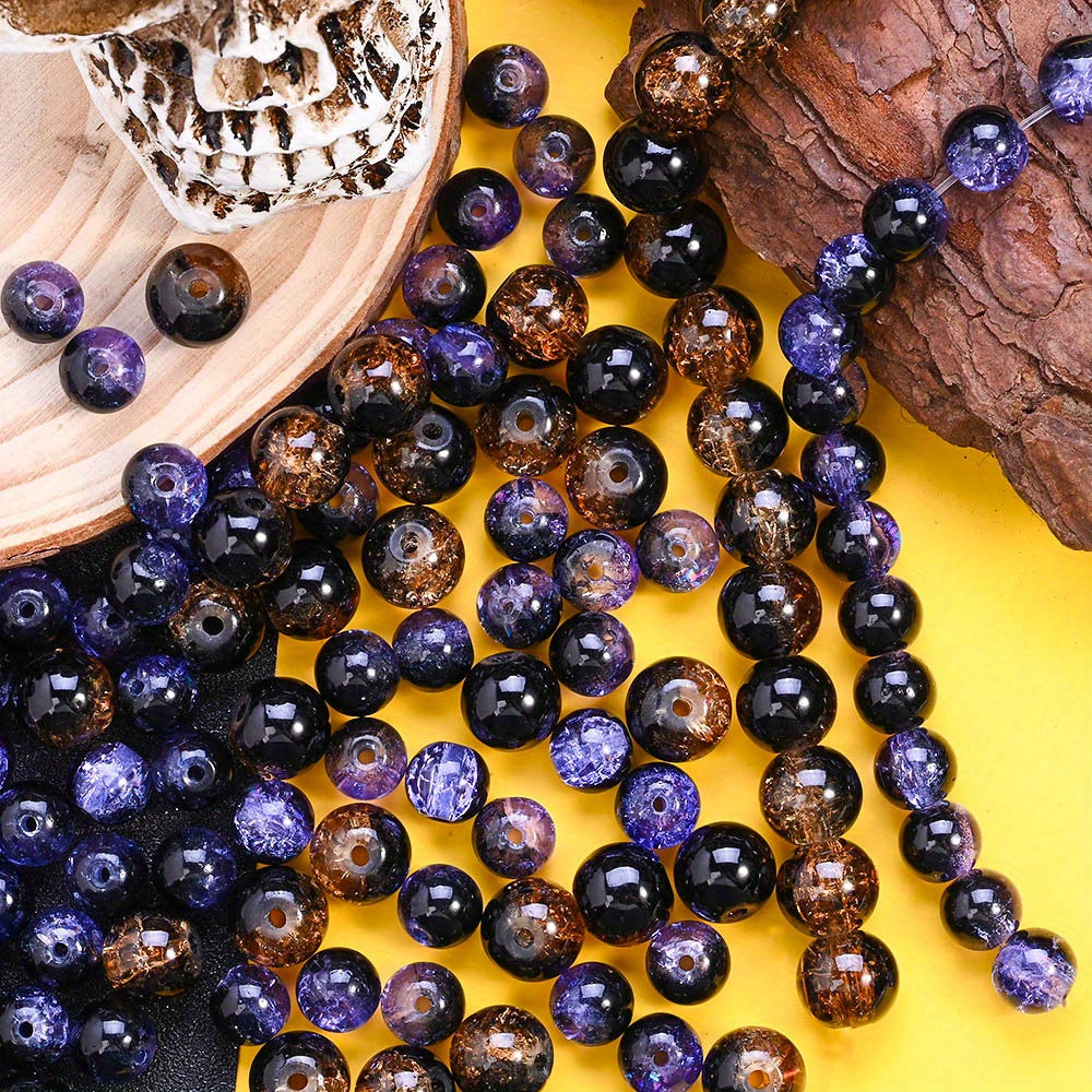 Halloween Glass Beads