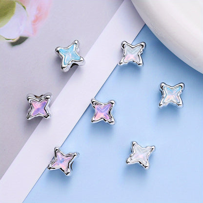 10pcs/set Mermaid Color CCB Beads