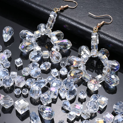 1000pcs/set Transparent AB Crystal Glass Bead Kit