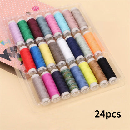 Mixed Color Polyester Sewing Thread