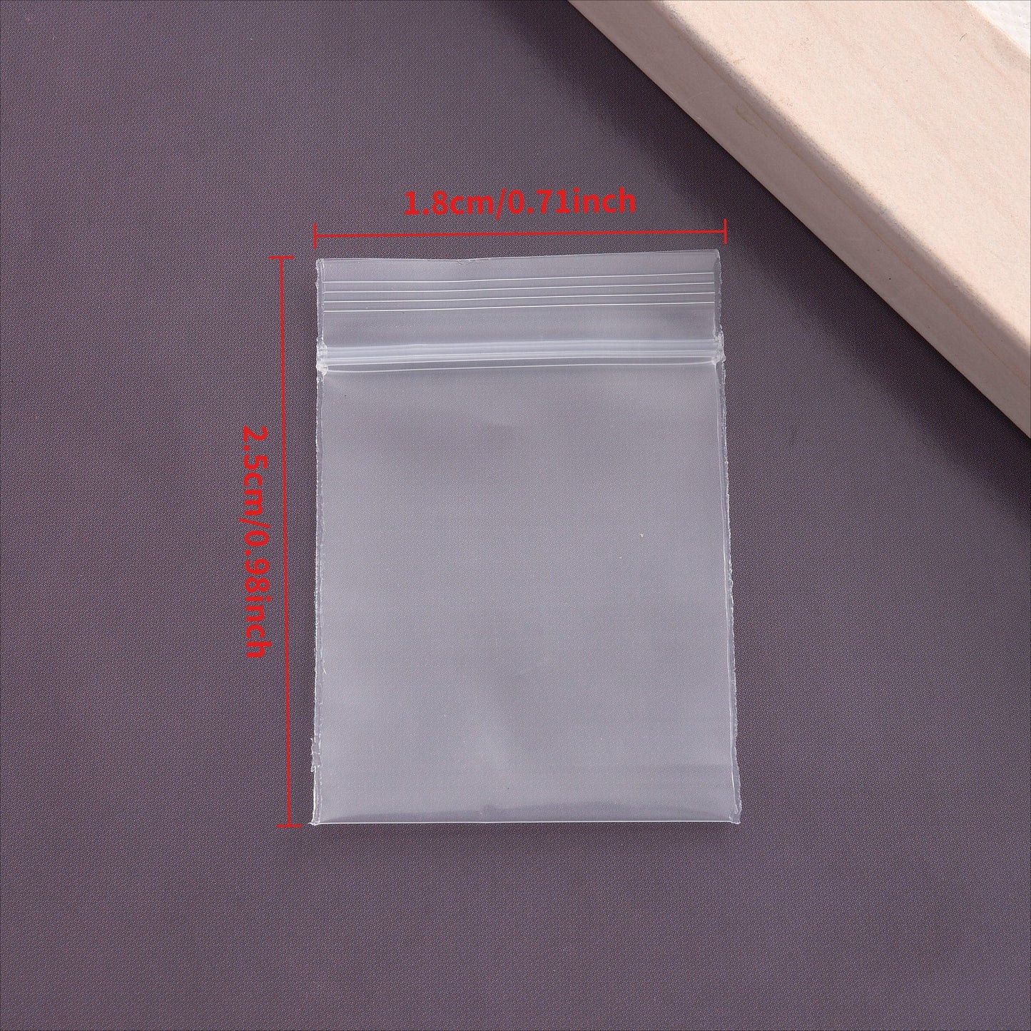 Mini Clear OPP Jewelry Storage Bags