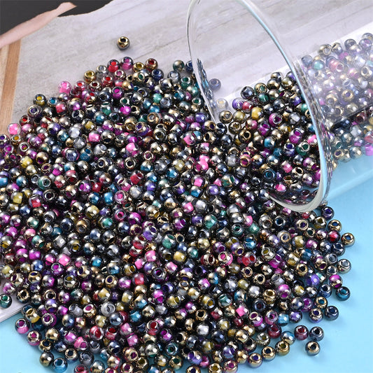 800pcs 4mm Glass Mini Beads