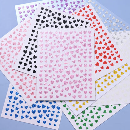 1PC 104×80mm Love-Themed Decorative Sticker