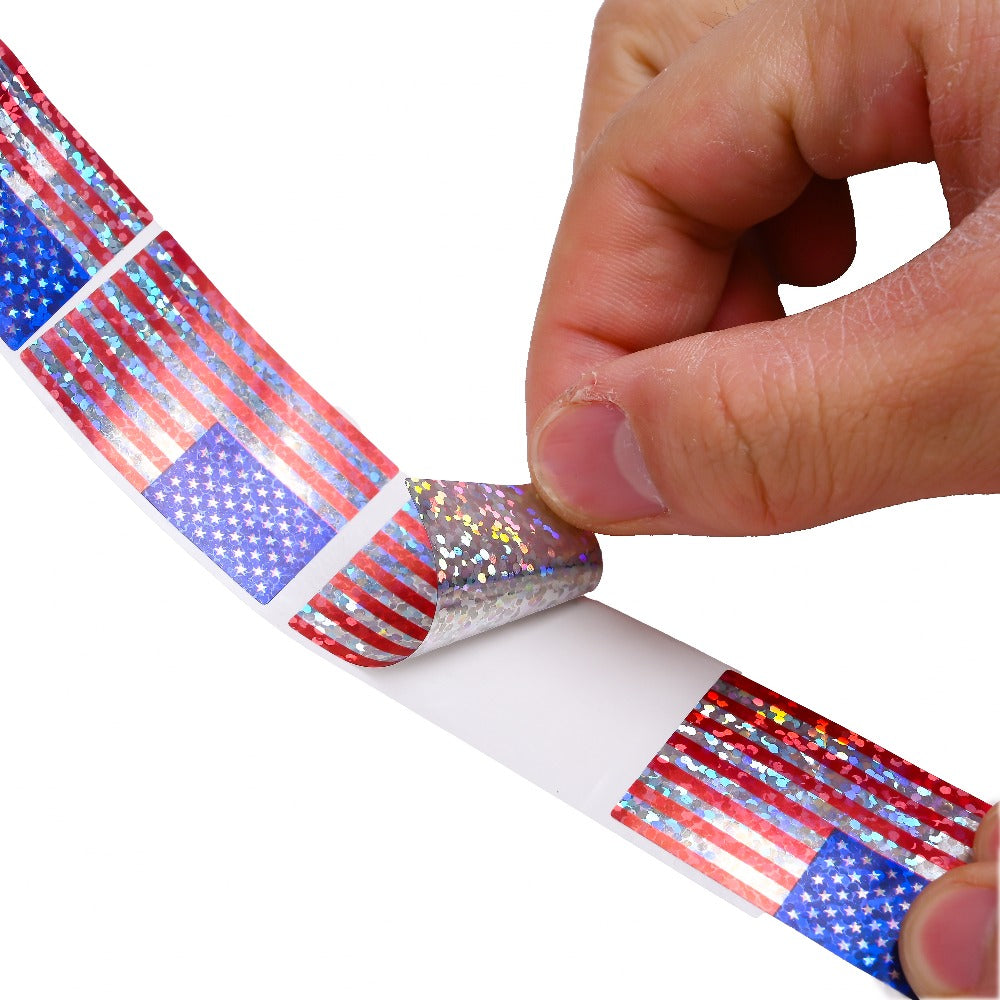 American Flag Patriotic Stickers