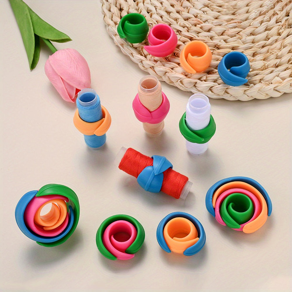Colorful Silicone Bobbin Clips