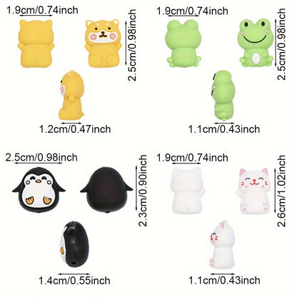 3D Animal Silicone Beads