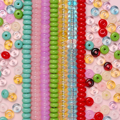 Bohemian Water Pattern Acrylic Beads