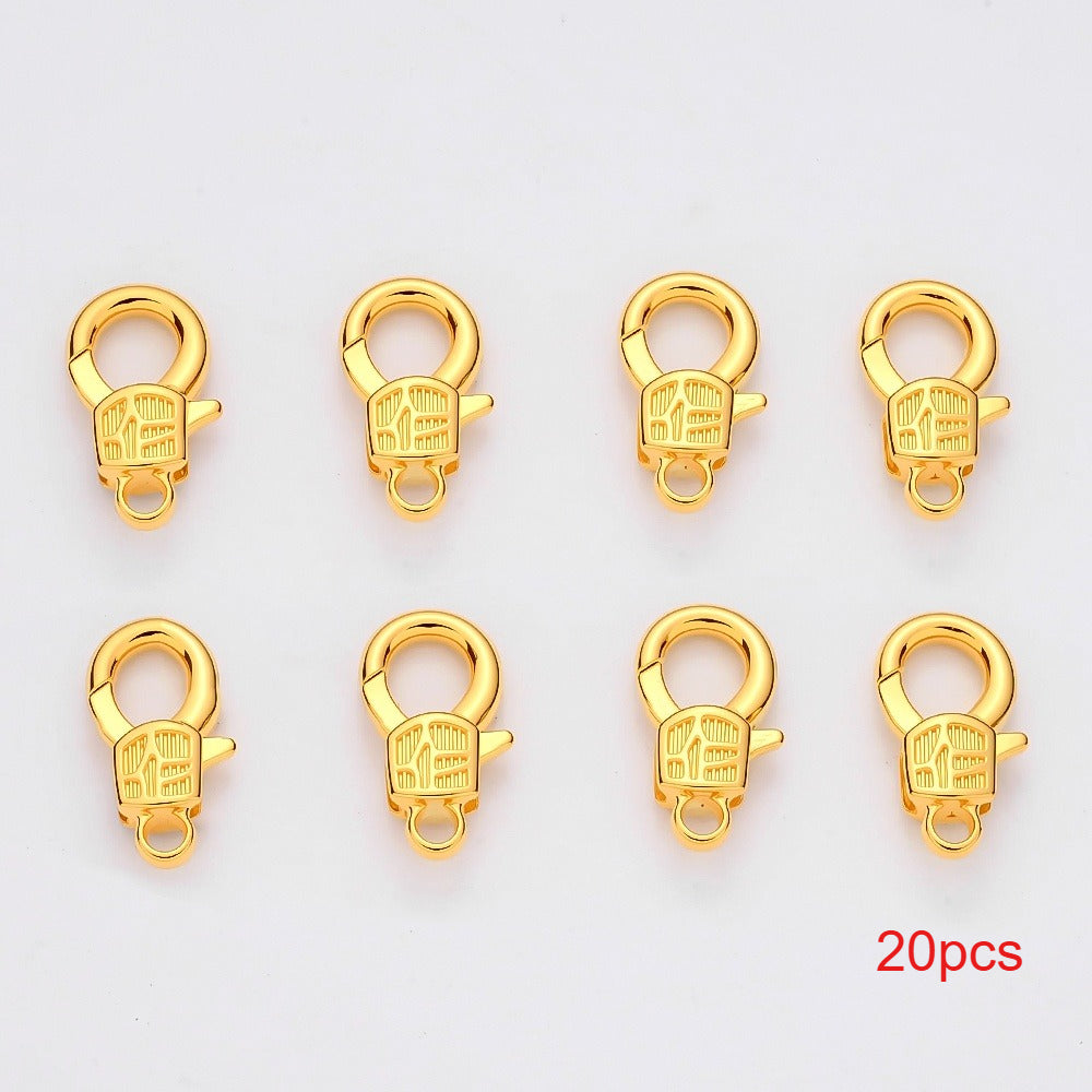 Mixed Color Metal Lobster Clasps