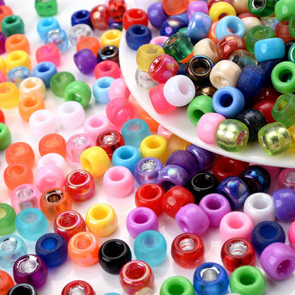 Mixed Heart Butterfly Acrylic Beads