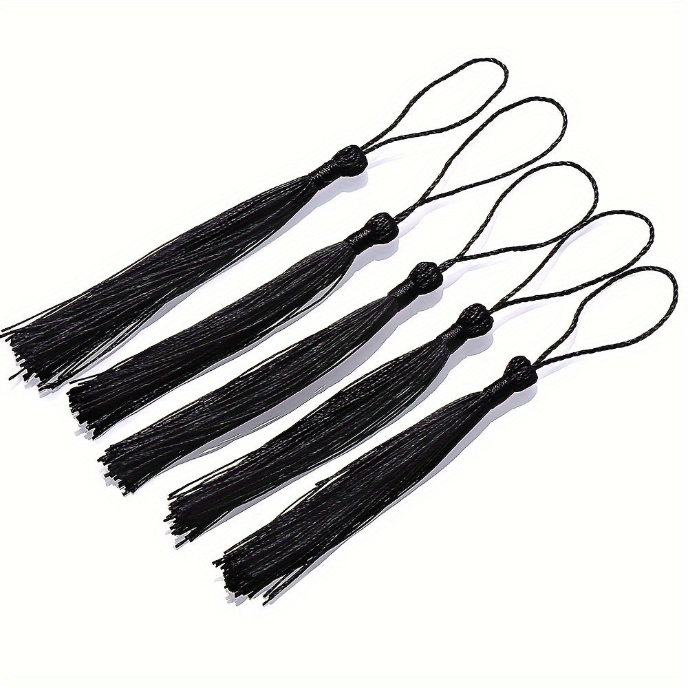 Vibrant Long Tassel Set