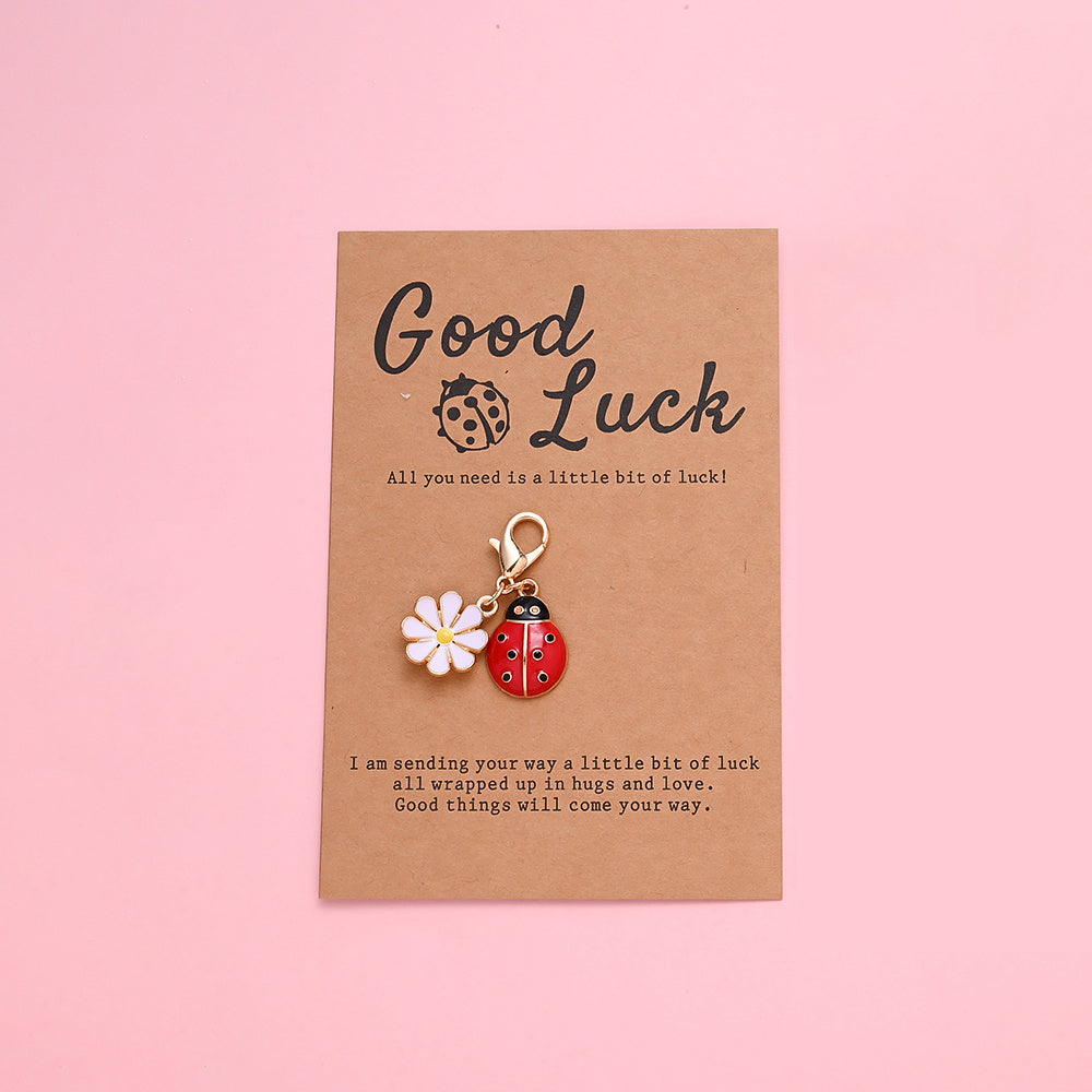 Ladybug Keychain Gift Set