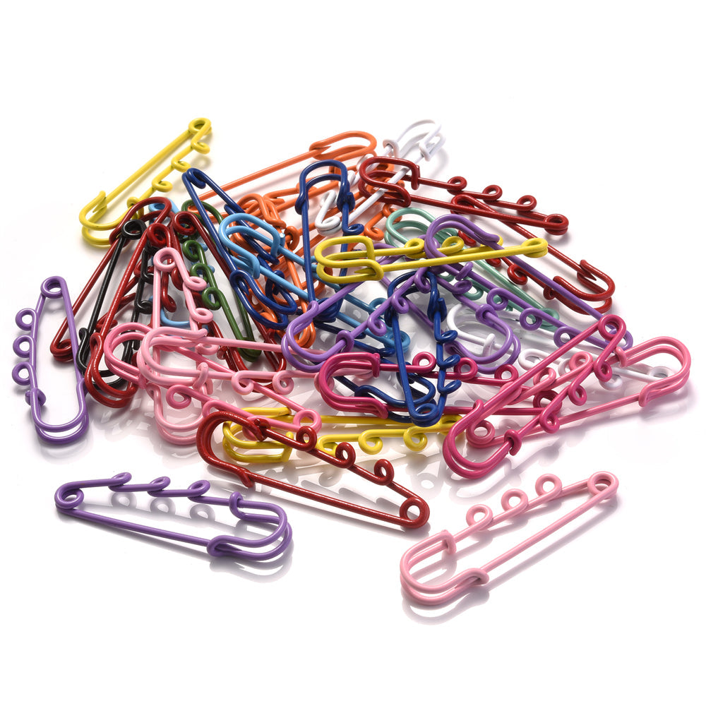 Colorful Enamel Safety Pins