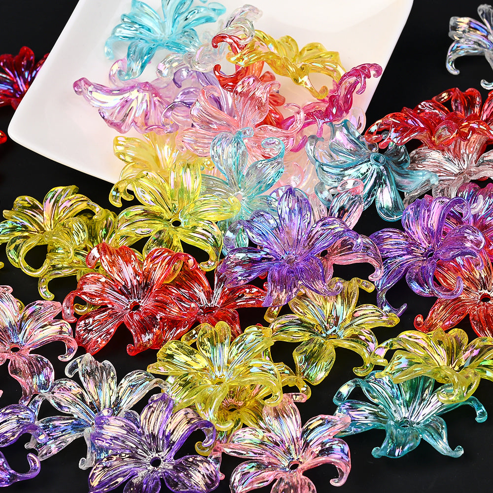 Colorful Acrylic Pony Beads