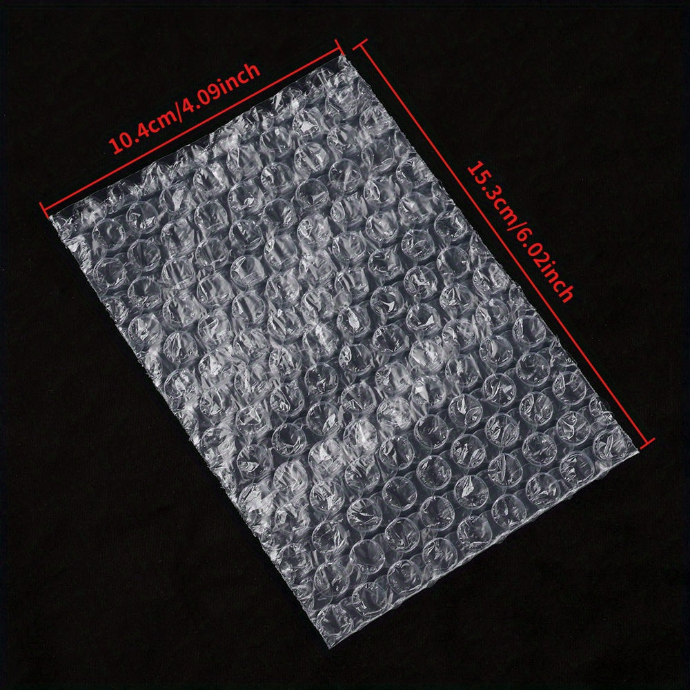 100PCS Transparent Bubble Protective Bags