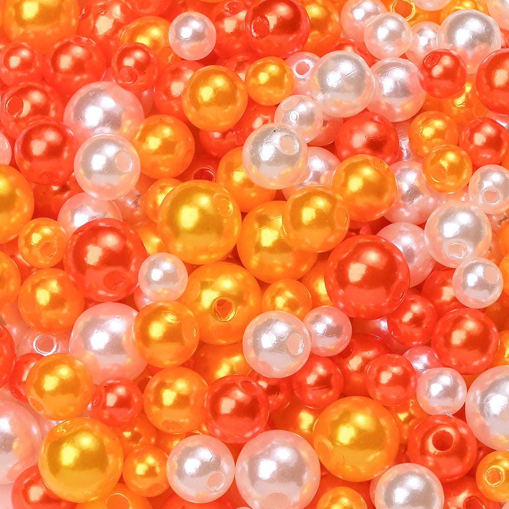 Colorful ABS Imitation Pearl Beads