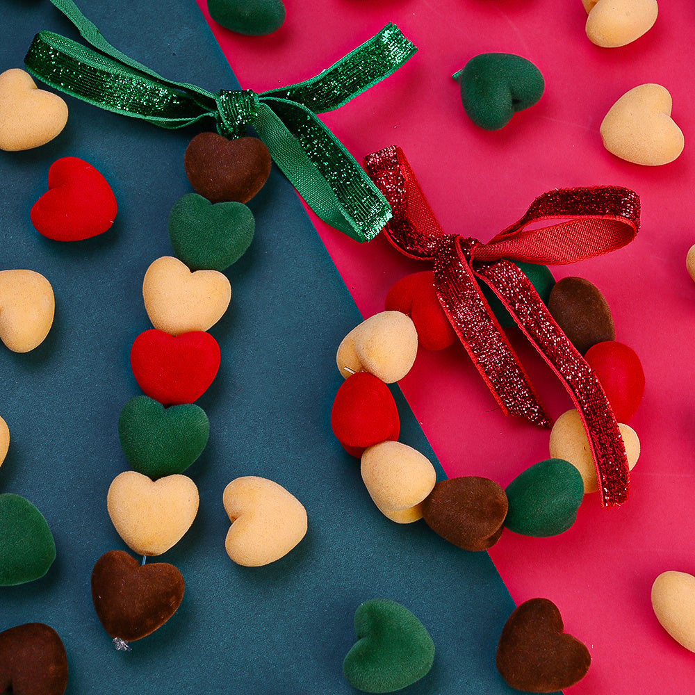Acrylic Love Heart Beads