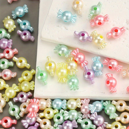 Candy Shape Light Acrylic Beads
