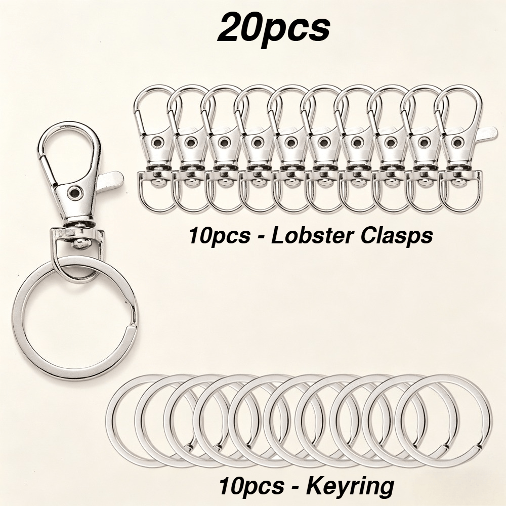 Alloy Keychain Making Kit