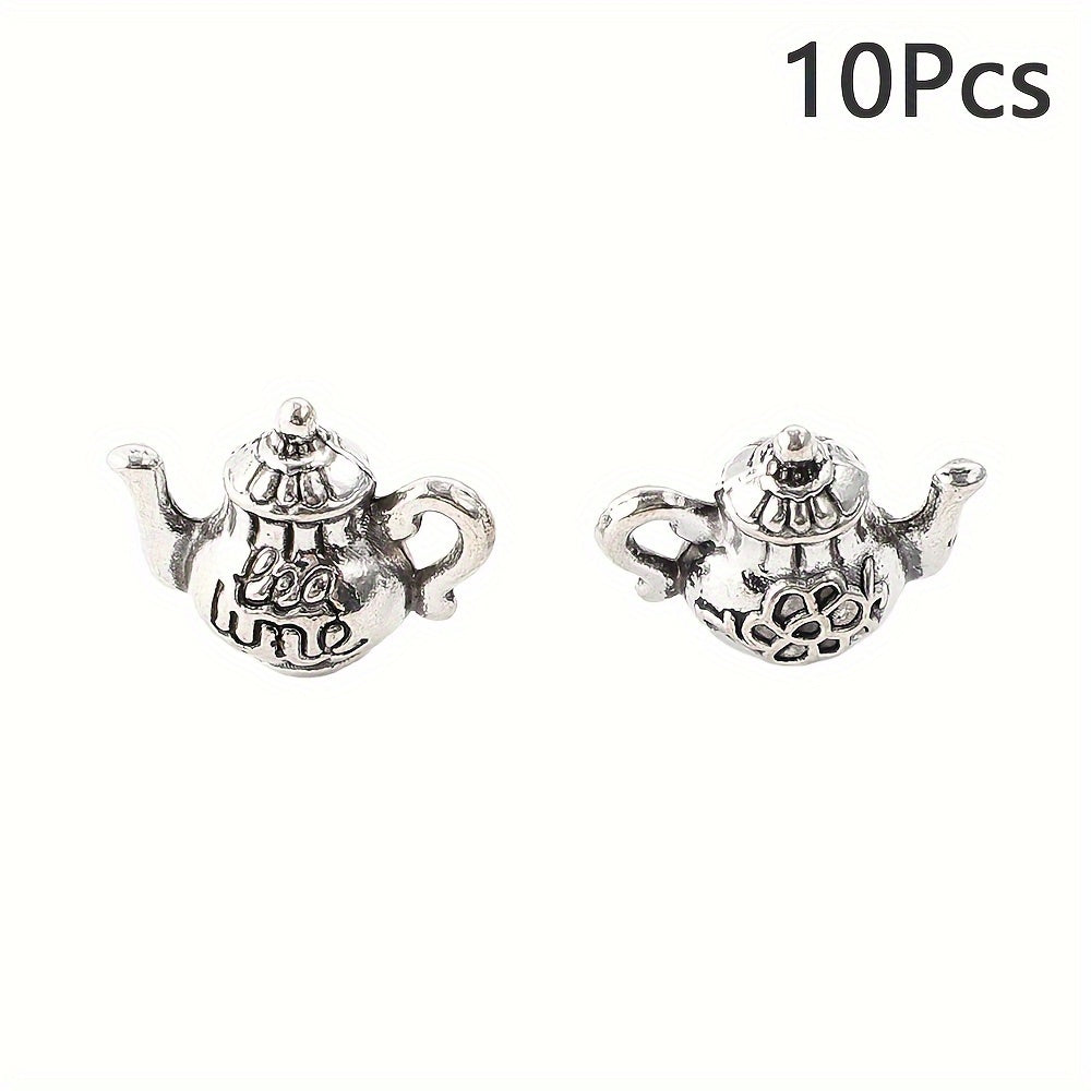 Mini Tea Set Alloy Charms