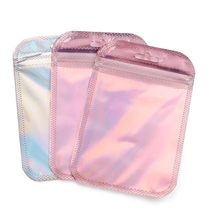 Laser OPP Zip Lock Packaging Bags