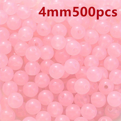 Mini Luminous Acrylic Beads