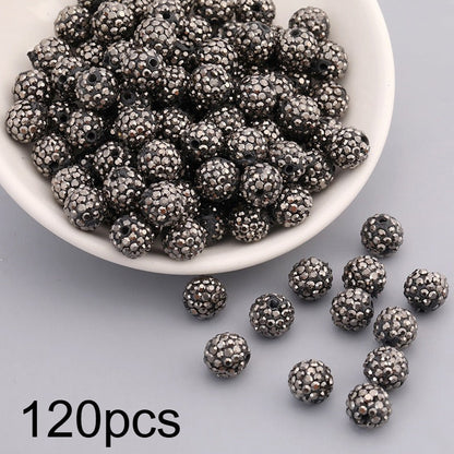 Rhinestone Spacer Beads Set