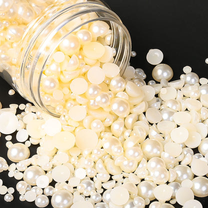 Classic Rhinestone & Pearl Bead Mix