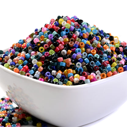 100g/bag 3mm Antique Finish Glass Seed Beads