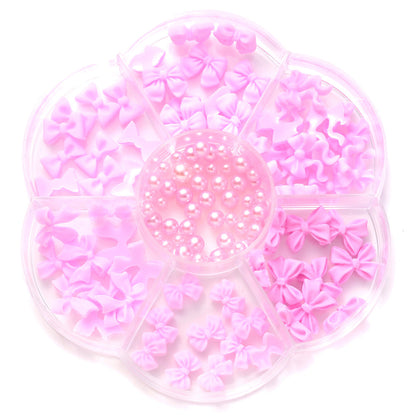 Bow Decorative Beads Set