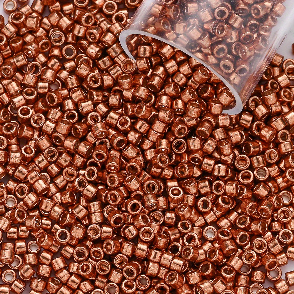 1280pcs/bottle 2mm Punk Style Glass Seed Beads