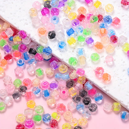 200PCS 4mm Glass Rice Beads for Jewelry Making