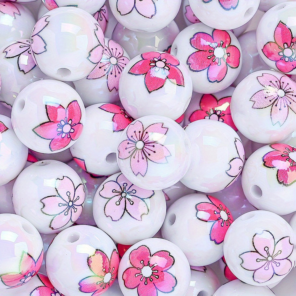 Tulip Cherry Blossom Beads