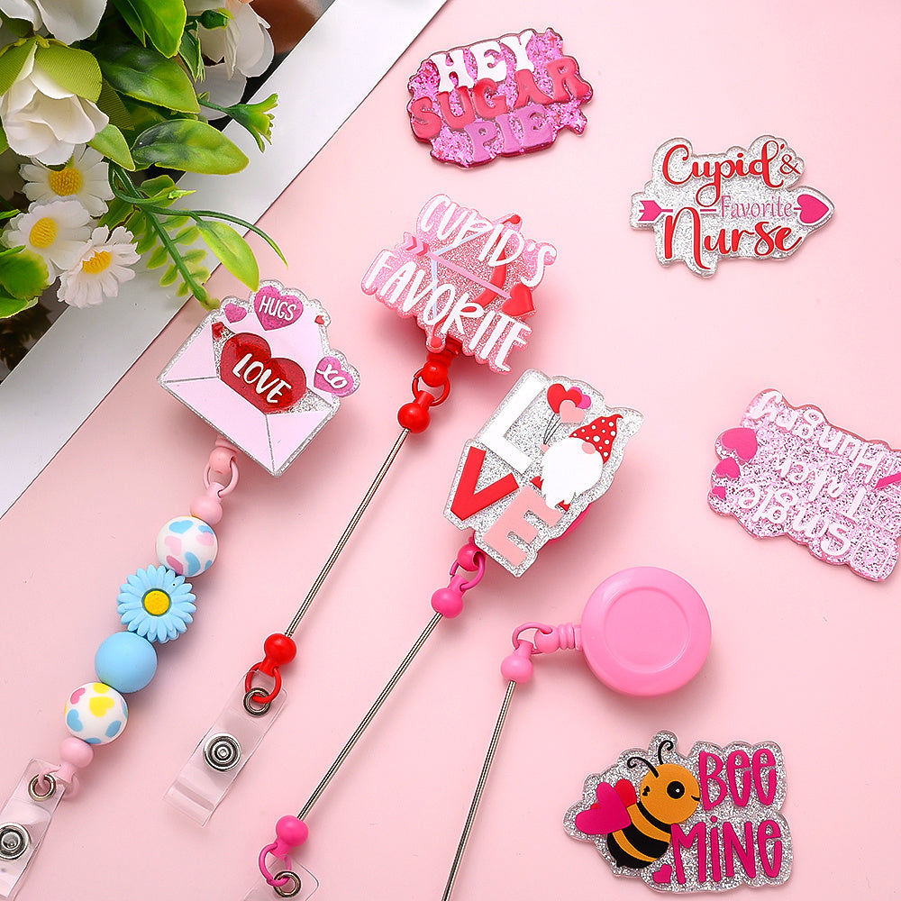 Beadable Badge Reel DIY Kit