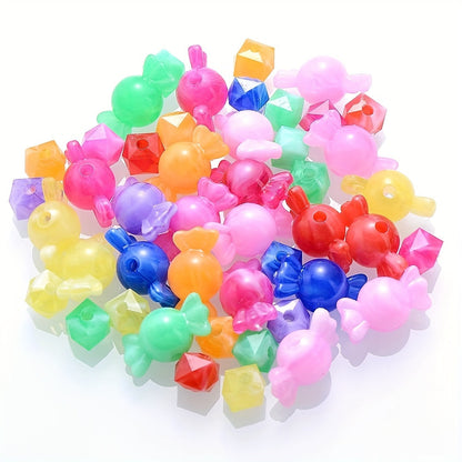 Polygonal Acrylic Beads