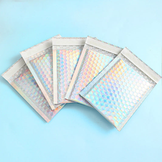 Holographic Bubble Mailer Bags