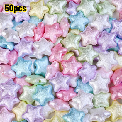 Macaron Matte Heart Spacer Beads
