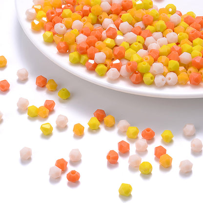 Mixed Faceted Artificial Crystal Beads