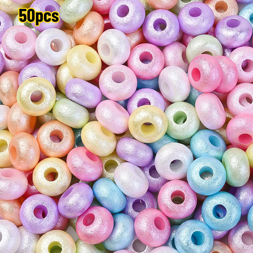 Macaron Bucket Acrylic Beads