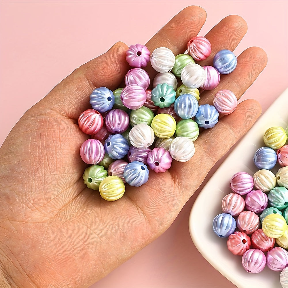50/100PCS Assorted Styles Matte Acrylic Beads - Stars, Hearts, Butterflies