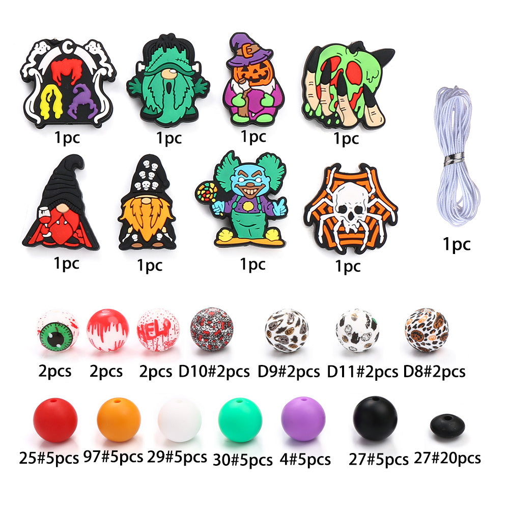 Halloween Silicone Bead Set