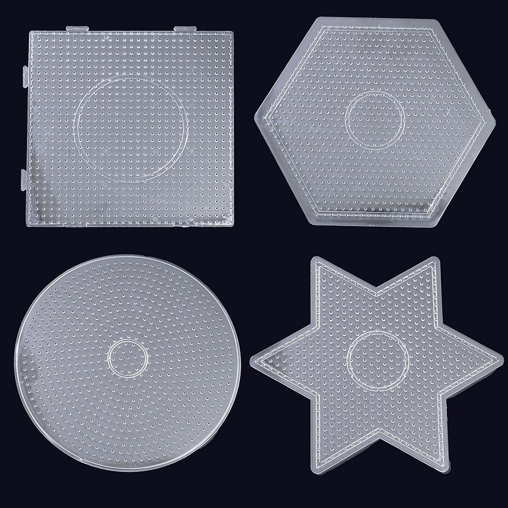 4-Pin Transparent Plastic Bead Board