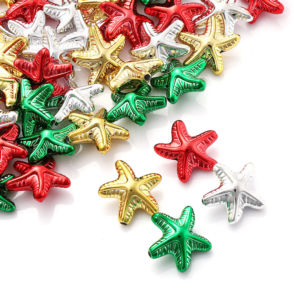 Starfish Acrylic Beads