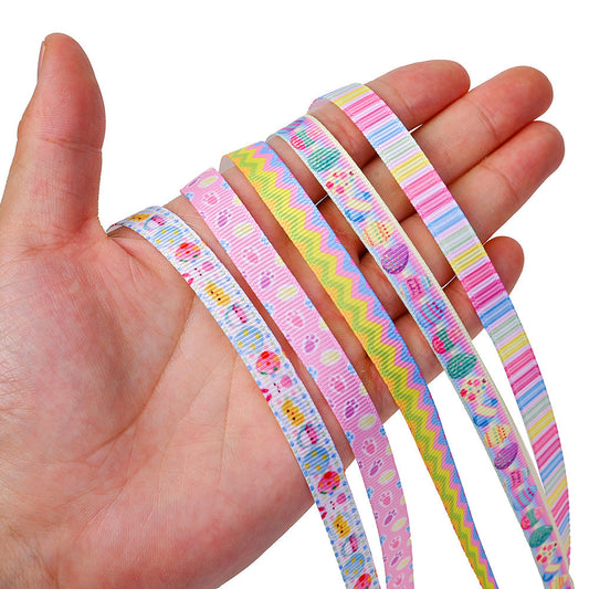Easter Printed Polyester Ribbon