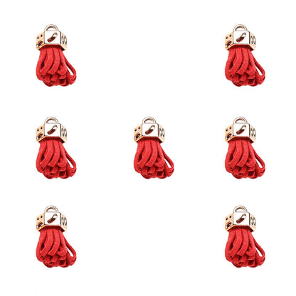 Fashion Mini Colorful Fringe with Golden Cap