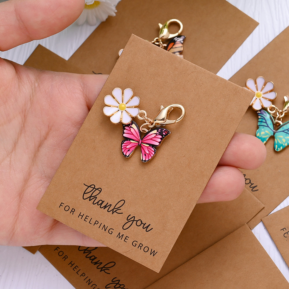 Butterfly Keychain Gift Set