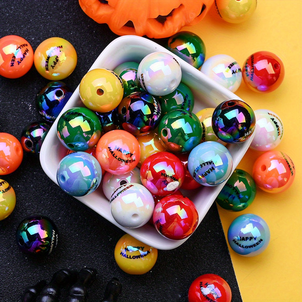 Halloween Letter Acrylic Beads