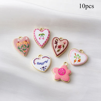Bohemian Flower Alloy Pendants