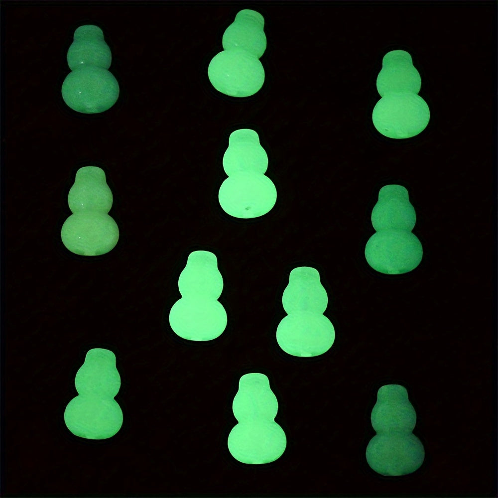 Luminous Gourd Acrylic Beads